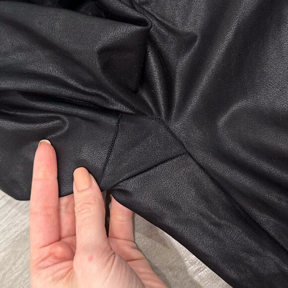 Spanx Ready to Wow Faux Leather Leggings in Black Style # 2437 Women’s Size S - Picture 8 of 17